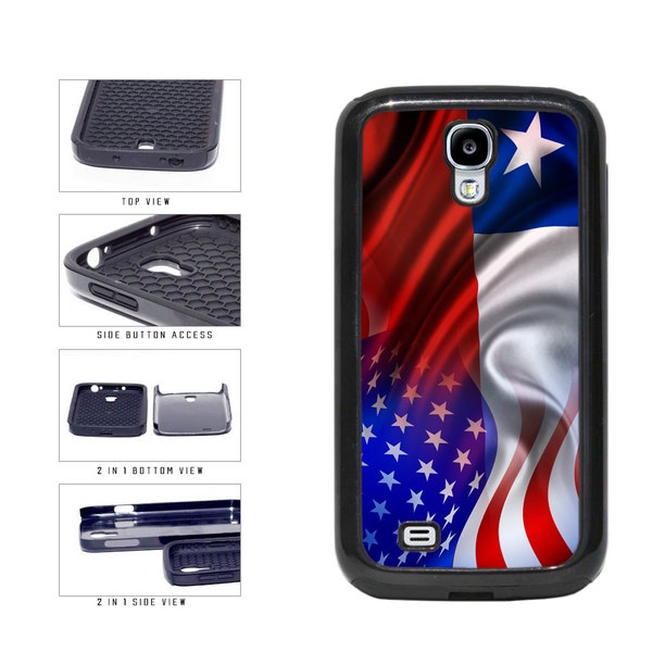 Chile And USA Mixed Satin Flag - IPhone 4 5 6 7 8 X Plus Galaxy s3 s4 s5 s6 Edge s7 s8 Note 2 3 4 5 8