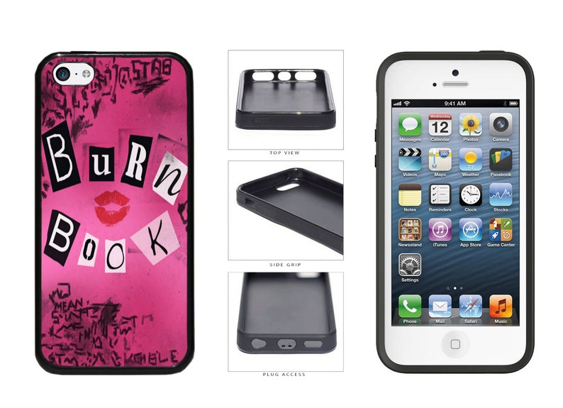Burn Book Mean Girls Phone Case Iphone 5 6 7 8 X 11 12 Pro Etsy UK
