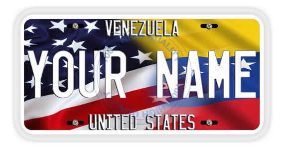 Islas Caimán en Sol Matrícula Personalizada Custom Auto Etiqueta De Motocicleta Bicicleta