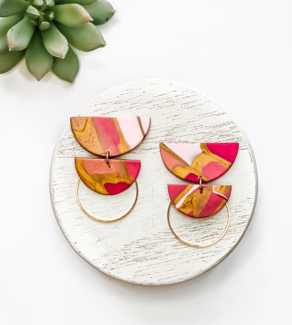 Custom Polymer Clay Earrings/Delicate Etsy