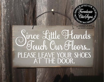 Shoes Off Sign Etsy