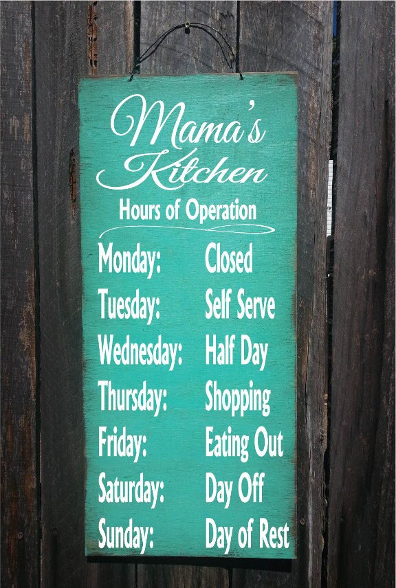 Personalized Kitchen Sign Kitchen Decor Personalized Kitchen Decor Mama S Kitchen Nana S Kitchen 88