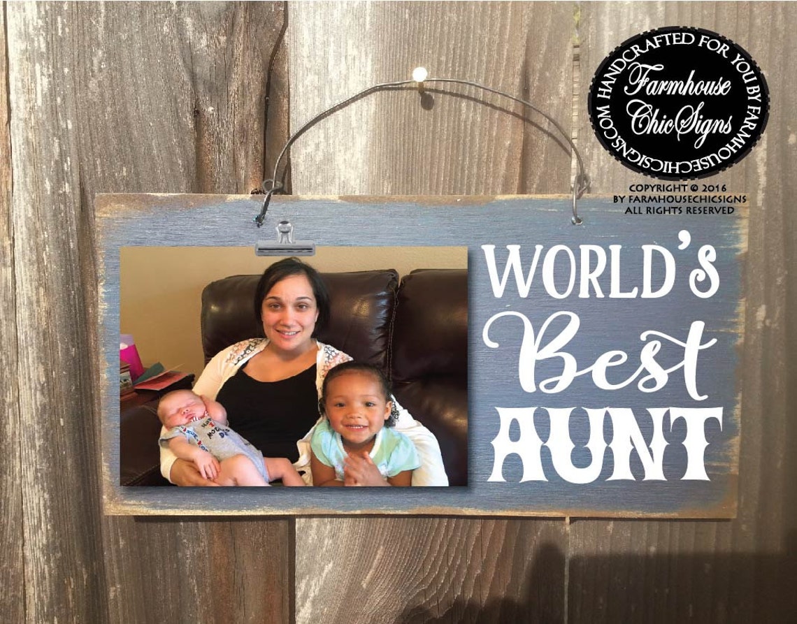 Gift for aunt aunt gift aunt world's best aunt aunt Etsy