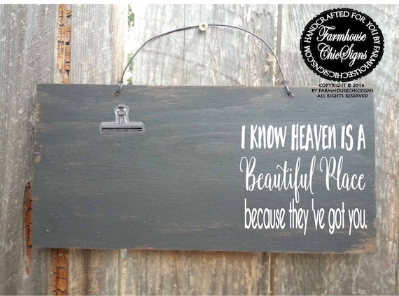 heaven sign, memorial gift, in loving memory, memorial, bereavement gift, in loving memory sign, in loving memory mom, in memory dad, 23