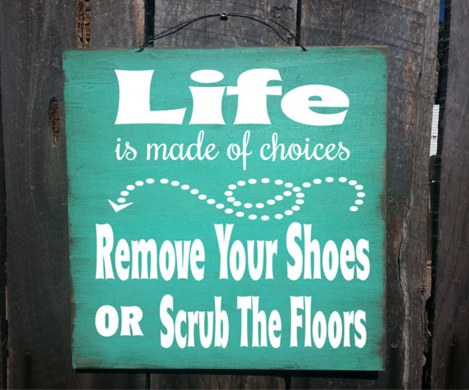 I made my choice. I made my choice