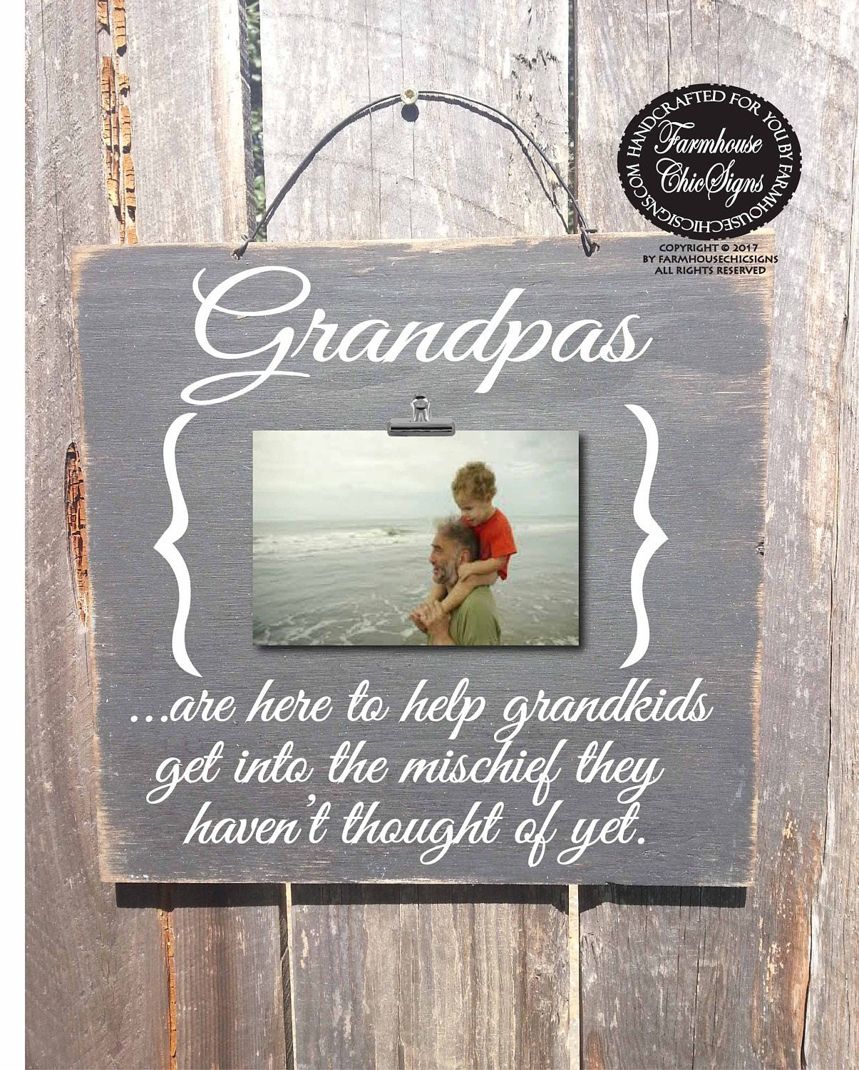 Download Father S Day Gift Grandpa Sign Grandpa Frame Papa Gift Etsy