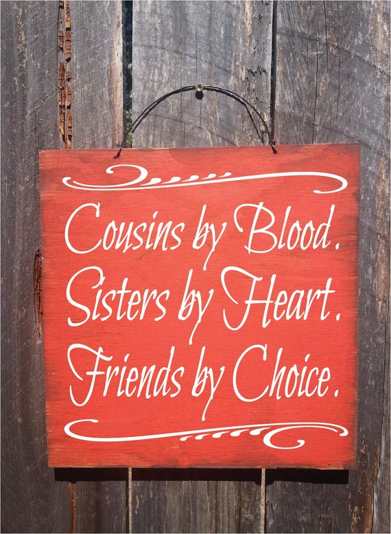 Cousin Cousin Cadeau Cousins Grand Cousin Cousin Signe Etsy