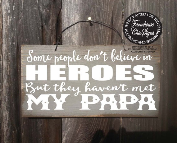 gift for papa, papa gift, Christmas gift for papa, papa sign, papa hero, papa decoration, father's day gift for papa, 186
