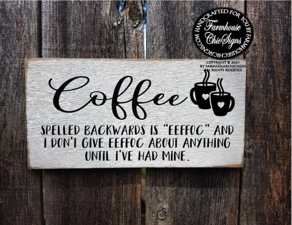 Coffee Spelled Backwards