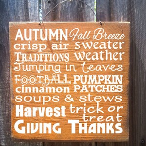 fall decor, fall decorations, fall signs, fall wood decor, fall wood signs, fall decorating, autumn signs, autumn decor, autumn decorations