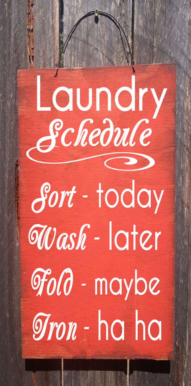 Laundry Room Sign Laundry Room Schedule Laundry Sign Etsy