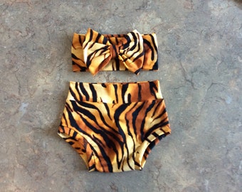 tiger print baby clothes