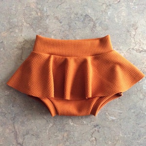 Skirted Bummies toddler diaper cover Girls Liverpool knit Bummie Solid Bullet Bummies