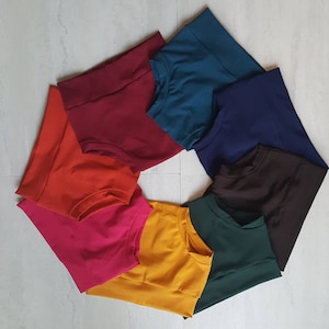 Jersey Knit Bummie Newborn to 4T, Toddler Diaper Cover, Unisex Bloomers, Boy Bummies, Girl Bummie, Unique Color Clothing