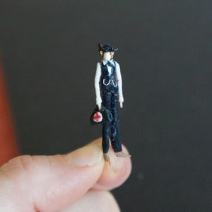 MADE TO ORDER: Handmade Miniature Country Doctor Man Doll (Doc Baker)