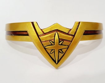 NEW Wonderwoman Tiara, Foam backing, String | Complete & DIY | Free Shipping