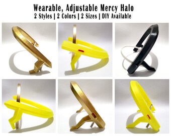 Adjustable 24Karat Mercy Halo + Headband Prop | DIY Kit & Completed
