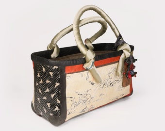 Ikkanbari Bag: Japanese Handmade Paper Basket Tote