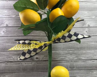 Vintage Lemon Tree Four Large Collage Sheets French Decor Digital Downloads