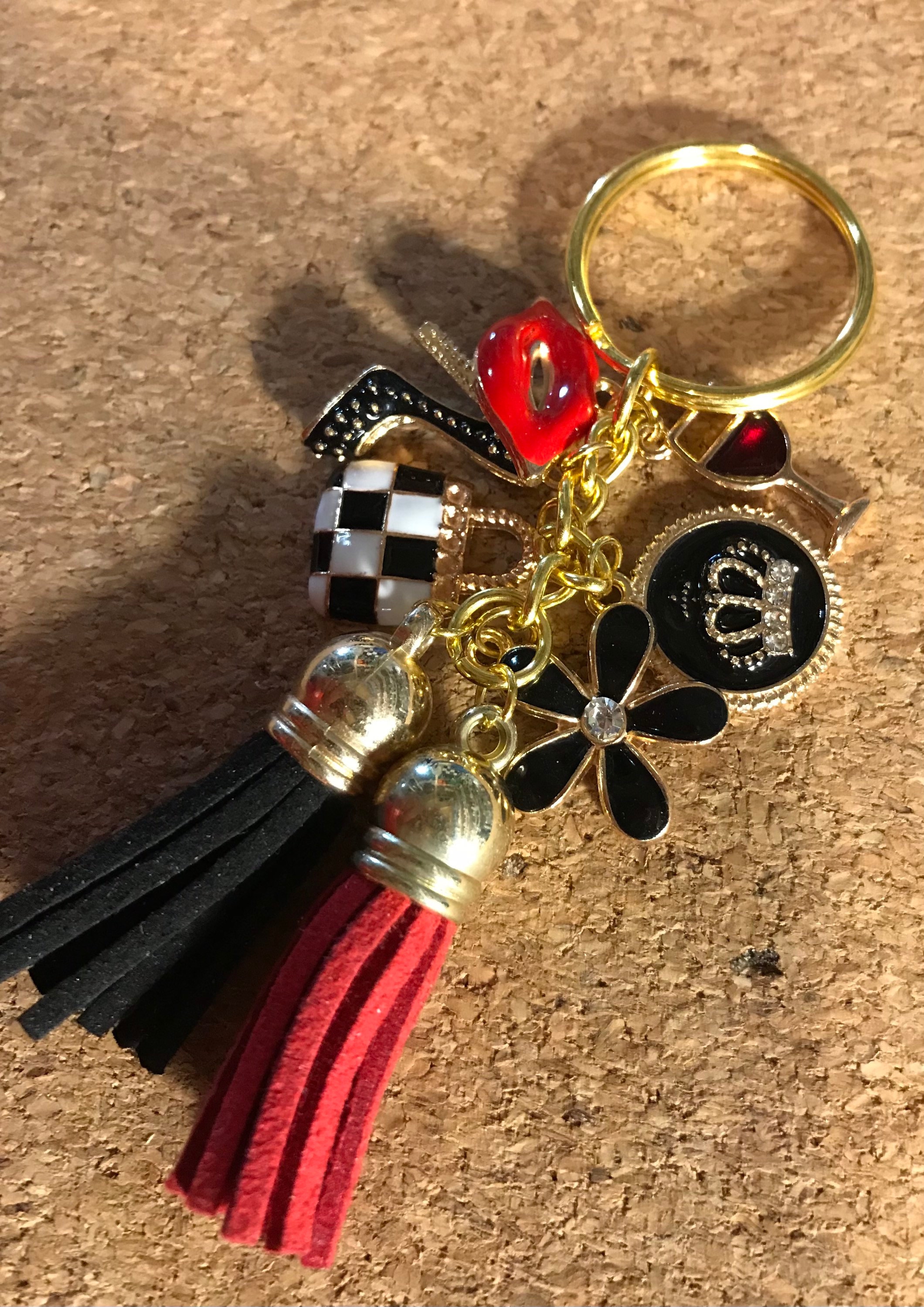Brahmin key ring best sale