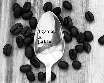 I LOve YOu A LAtte, LAtte, COffee, COffee LOvers GIft, LAtte GIft, LOve GIft, GIft FOr HIm, COffee GIft, COffee GIft BAsket, VIntage GIfT