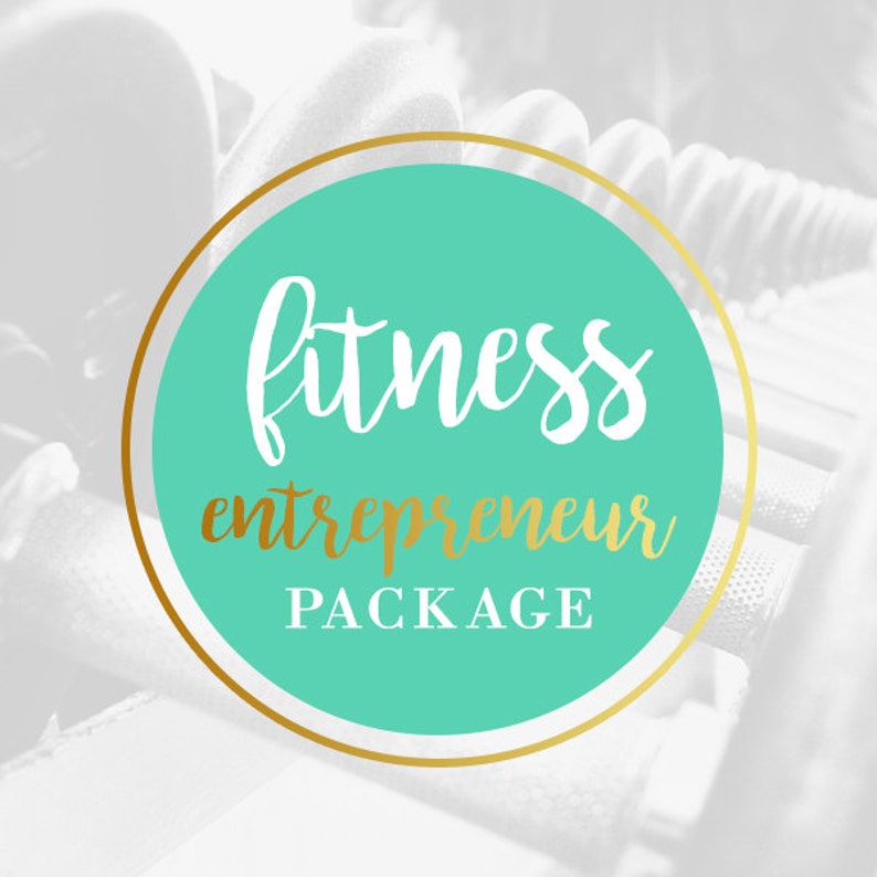 Fitness Entrepreneur Package Facebook Banner Blog Banner Etsy