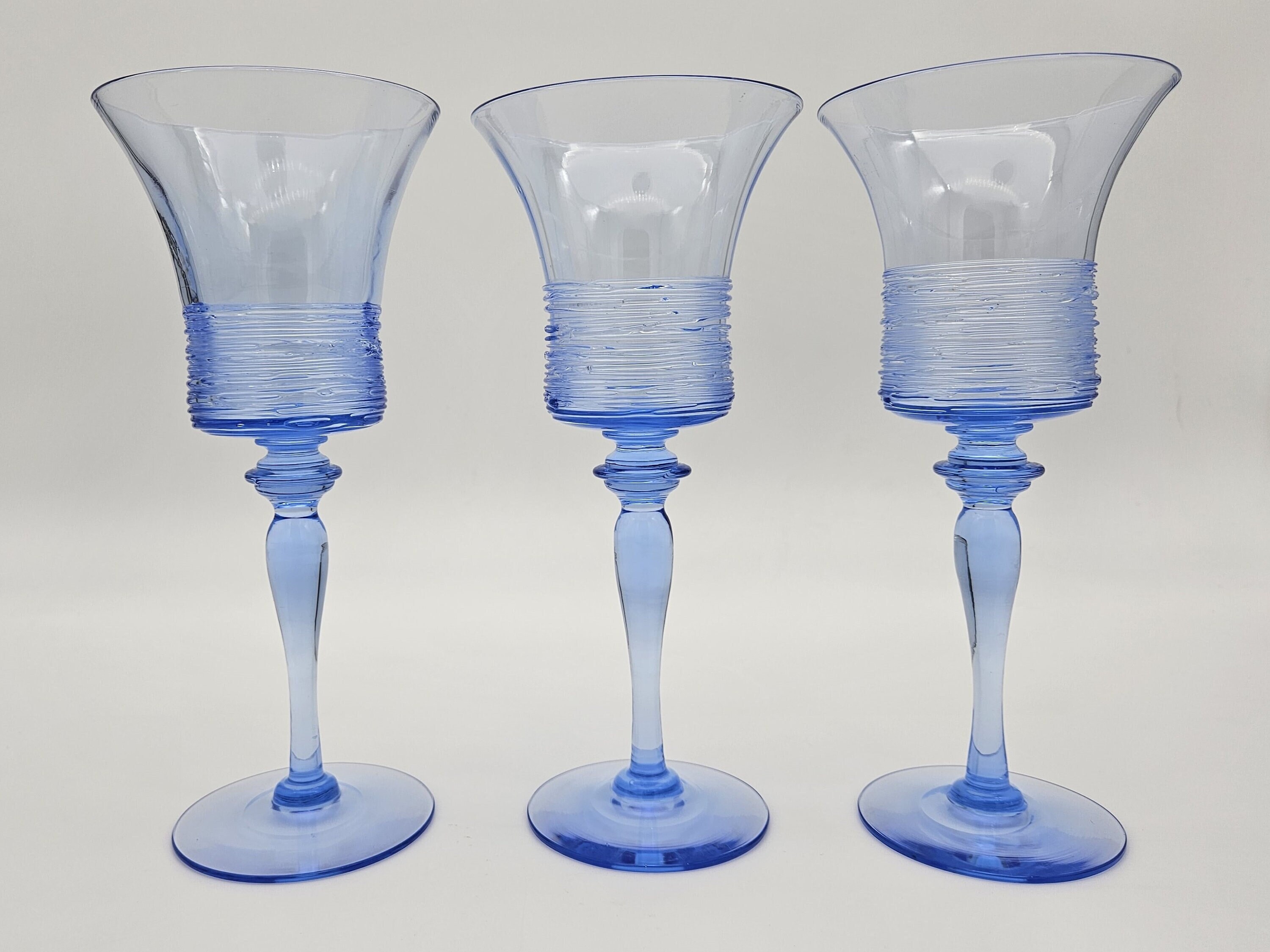 Steuben Water & Wine Glasses Priced Individually Steuben Water & Wine Glasses Priced Individually
