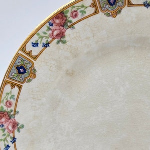 Edwin M Knowles &quot;Plaza&quot; Salad Plate Vitreous China 1928