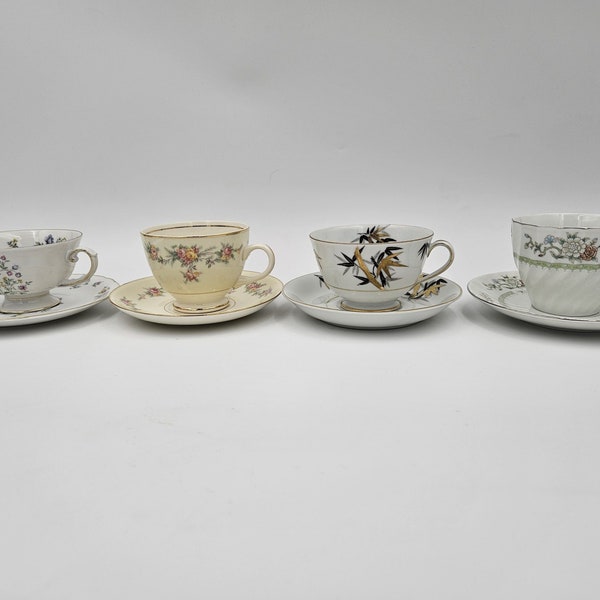 Selection of vintage Cups and Saucers - your choice