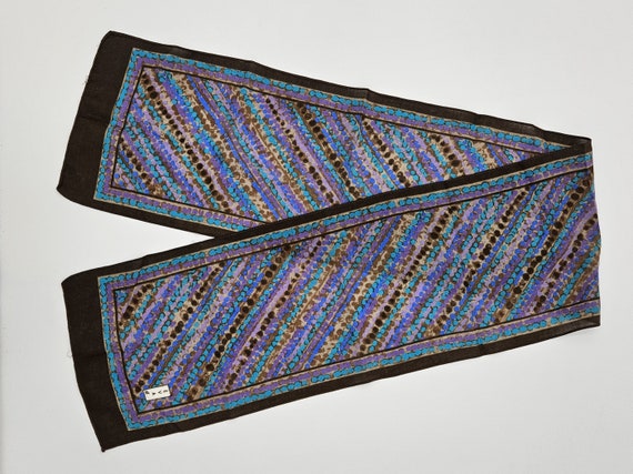 Vintage Eva MT rectangular scarf - image 1