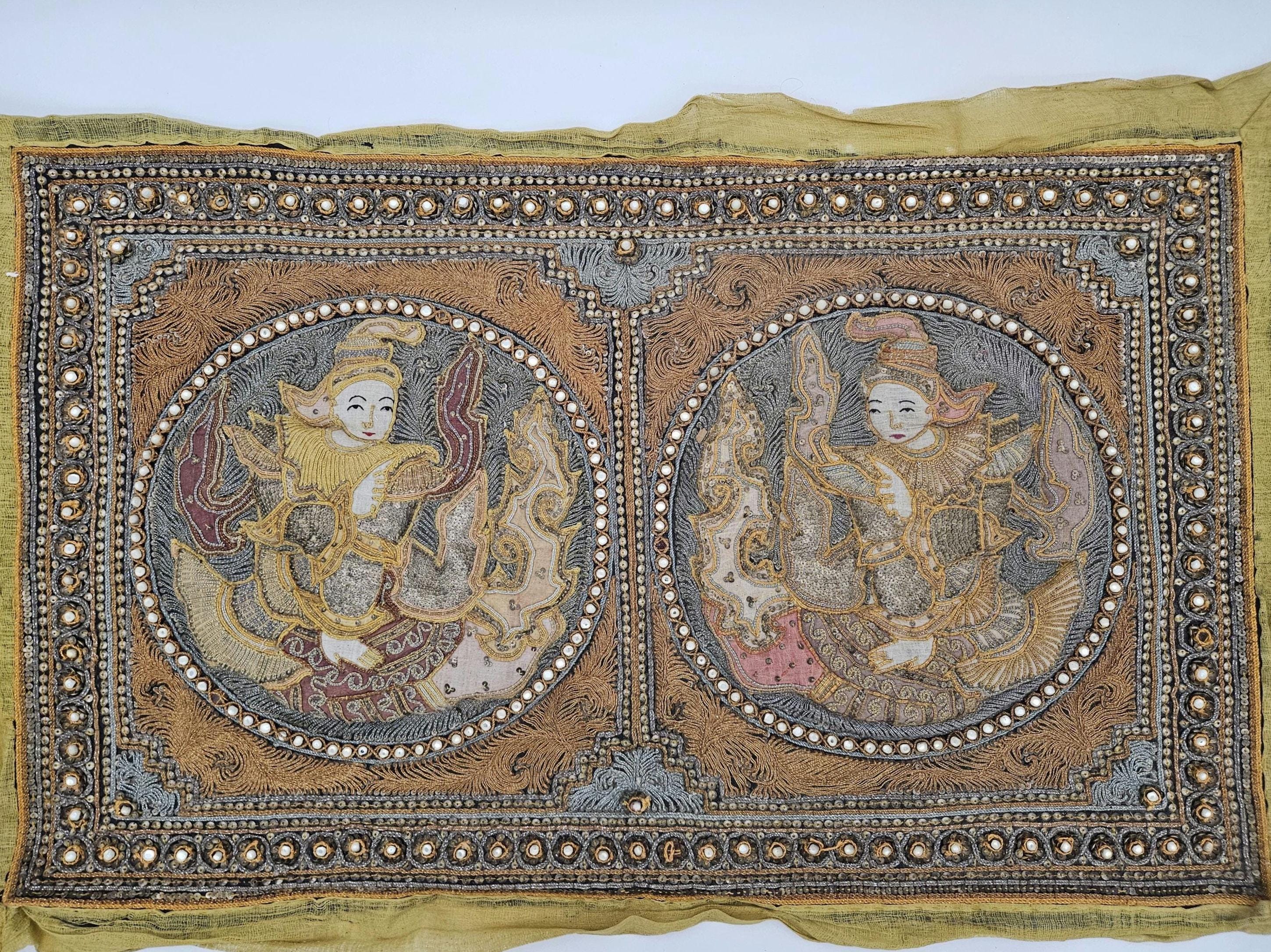 Burmese Kalaga - Etsy