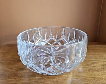 Gorham Lady Anne Large Crystal Salad Bowl