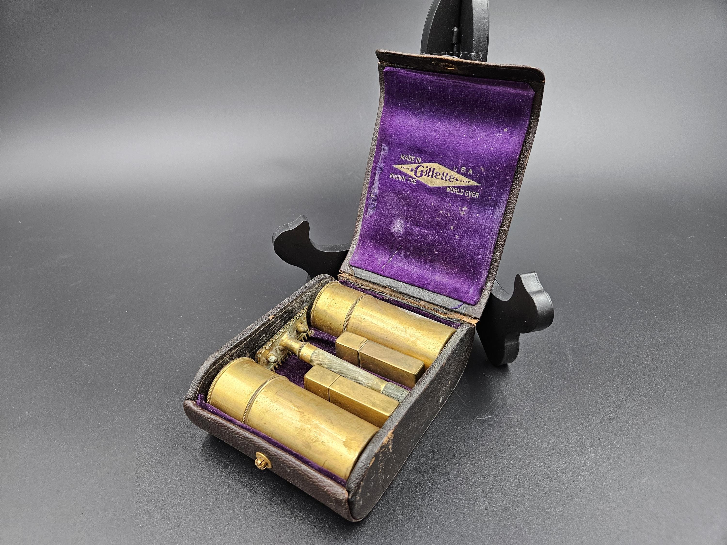 Vintage Antique Razor Travel Case - Etsy