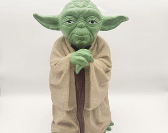 1981 Kenner Star Wars Yoda Gummi Handpuppe - Das Imperium schlägt zurück