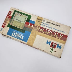 1961 Monopoly Game - Not Complete
