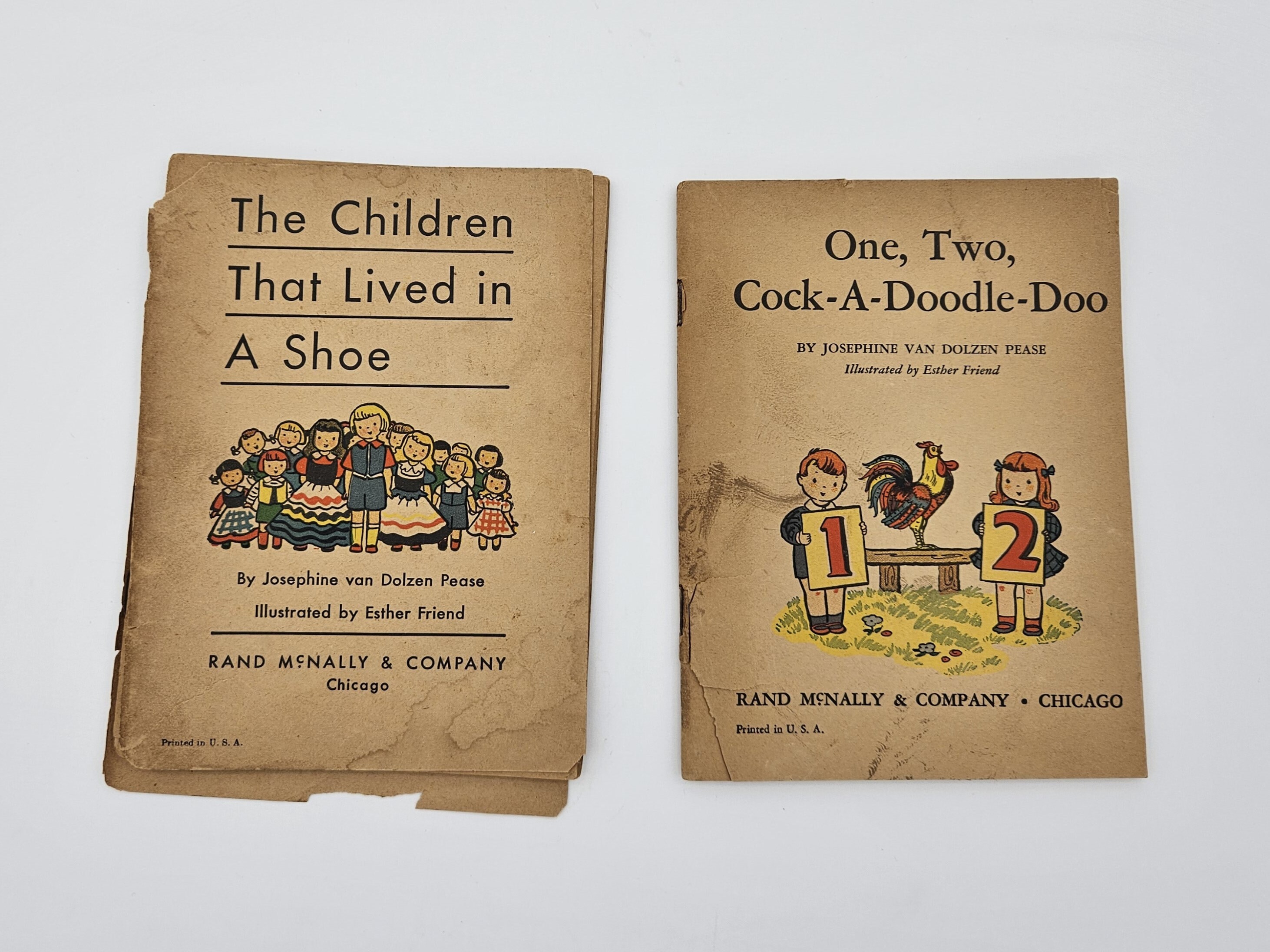 Pair of Children's Books Published in 1947 - the Children That