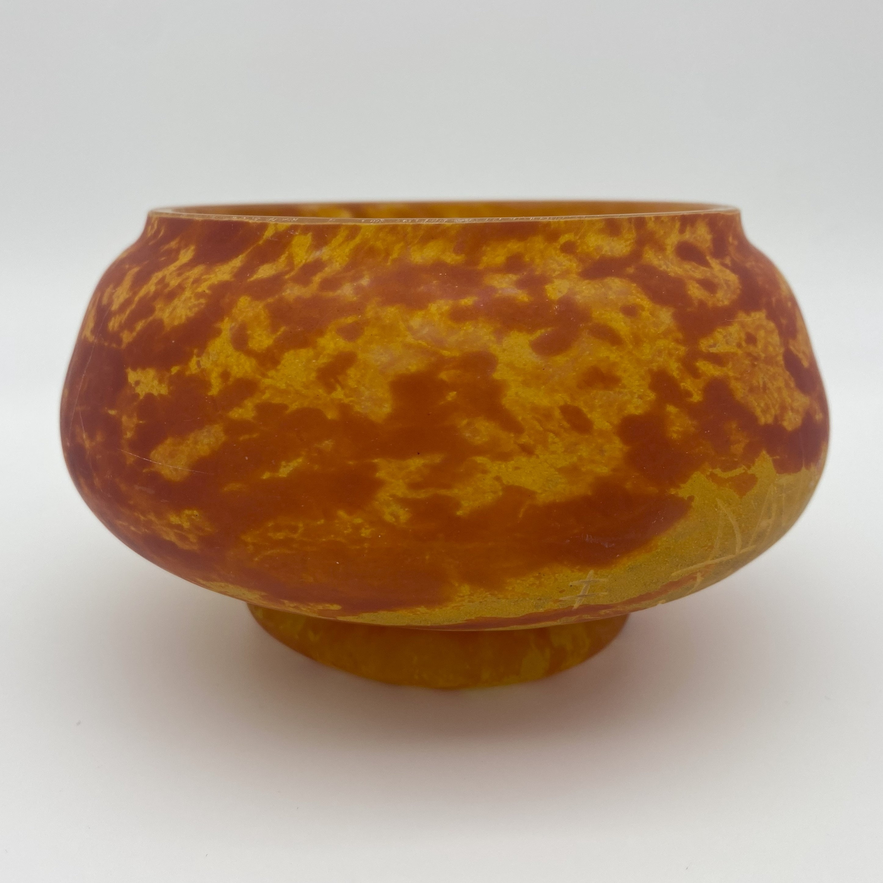 french vintage antique daum ボウル french vintage antique