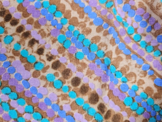 Vintage Eva MT rectangular scarf - image 4