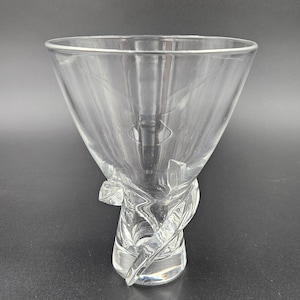 Steuben Spiral Vase designed by Donald Pollard in 1955 Shape number 8058
