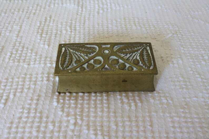 Art Nouveau Desk Set With Blotter, Clip, and Box - Etsy