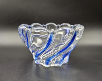 Anchor Hocking Fire-king Peach Lustre Swirl Tea Cup & Saucer Set