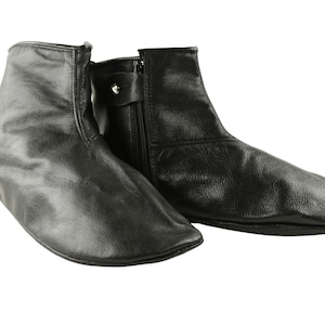 Genuine Goat Leather Socks, Khuffain Kuff Quff Men Size, Leather Slippers, Home Slippers, Halal Socks, Traditional Shoes