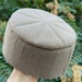 Chapeau Kufi / Taqiya Pour Homme - Bonnet De Prière Islamique En Laine Et Velours - Cadeau Musulman - Taille Unique