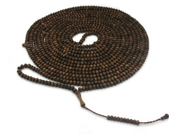 Genuine Juniper Wood Beads, 1000 Prayer Beads Misbaha Tasbih Tasbeeh Tesbih 6x8 mm Dhikr Prayer Beads TSBK