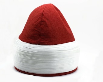 SALE 59 cm Egyptian Qari Imamah, Genuine Felt Azhari Hat, Egyptian Qari Cap Sunnah Clothing, Islamic Scholar Hat