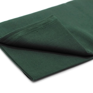 Dark Green Wrapping Fabric for Imamah, Turban for Kufi Cap , Wrapping Cloth for Muslim Cap, Cotton Fabric