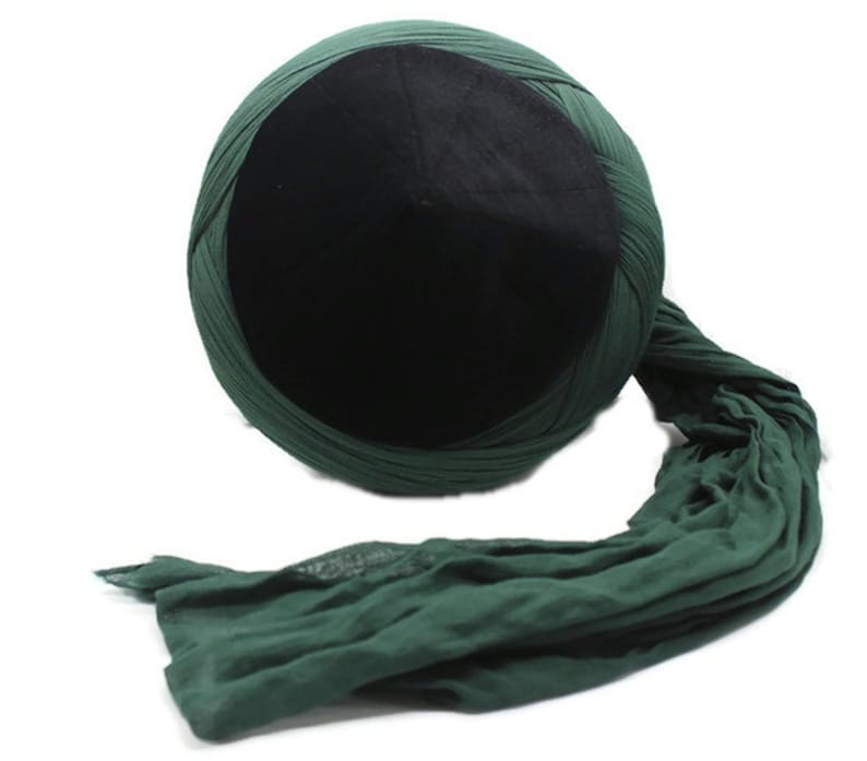 handmade naqshbandi cap black cyprus imamah unique islamic