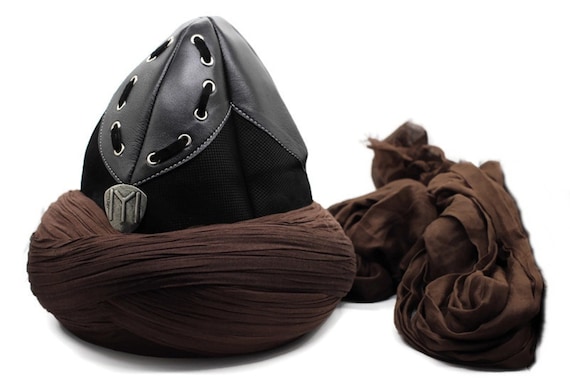 Leather Brown Ertugrul Cap Resurrection Imamah Original Dirilis
