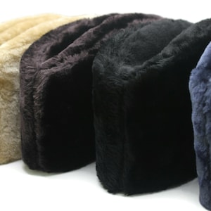 Choose Your Karakul Hat, Caucasian Style Kubanka, Brown Faux Fur Astrakhan Cap, Winter Cap, Cossack Winter Hat Papaha, Jinnah Cap