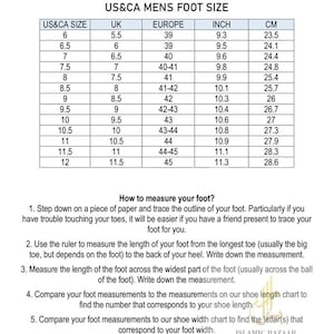 Puede incluir: Un gr&aacute;fico que muestra las tallas de zapatos para hombres en tallas US, UK, europeas, en pulgadas y en cent&iacute;metros. El gr&aacute;fico incluye las tallas del 6 al 12.